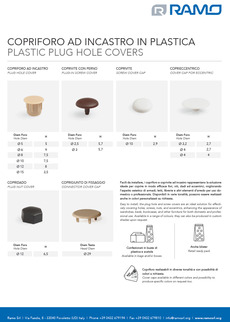 Copriforo&nbsp;

ad incastro in plastica&nbsp;